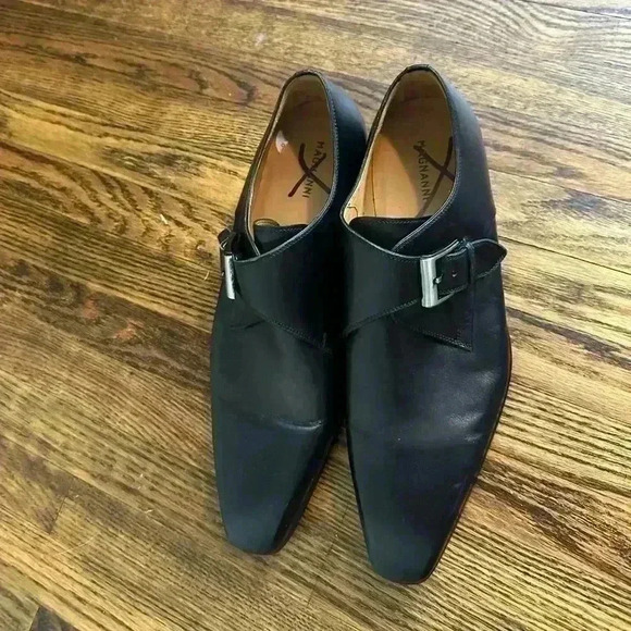 Magnanni Men's  Manning Monk Strap Dress Shoes - as always free shipping!! - Picture 2 of 4